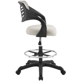 Christiansfeld Mesh Drafting Chair in Gray