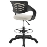 Christiansfeld Mesh Drafting Chair in Gray