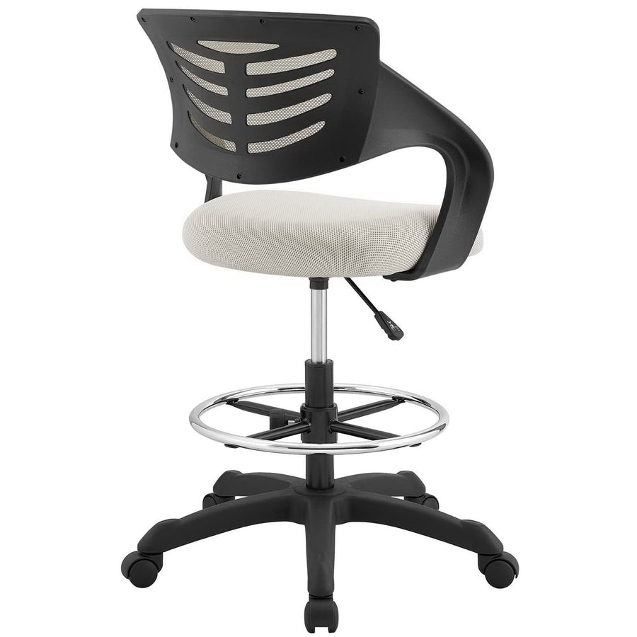 Christiansfeld Mesh Drafting Chair in Gray