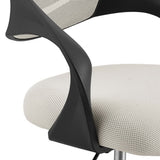 Christiansfeld Mesh Drafting Chair in Gray