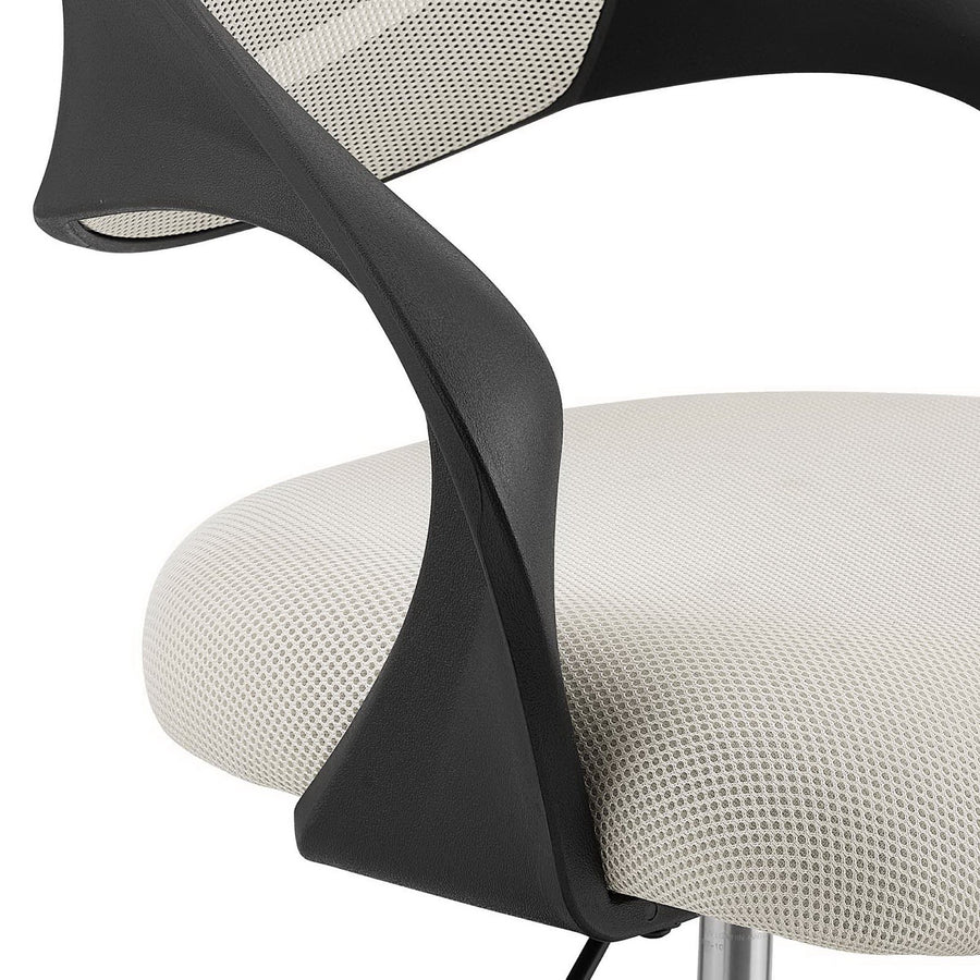 Christiansfeld Mesh Drafting Chair in Gray