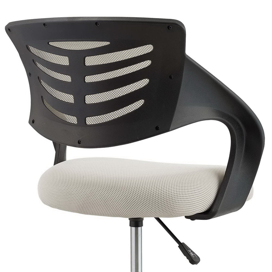 Christiansfeld Mesh Drafting Chair in Gray