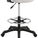 Christiansfeld Mesh Drafting Chair in Gray