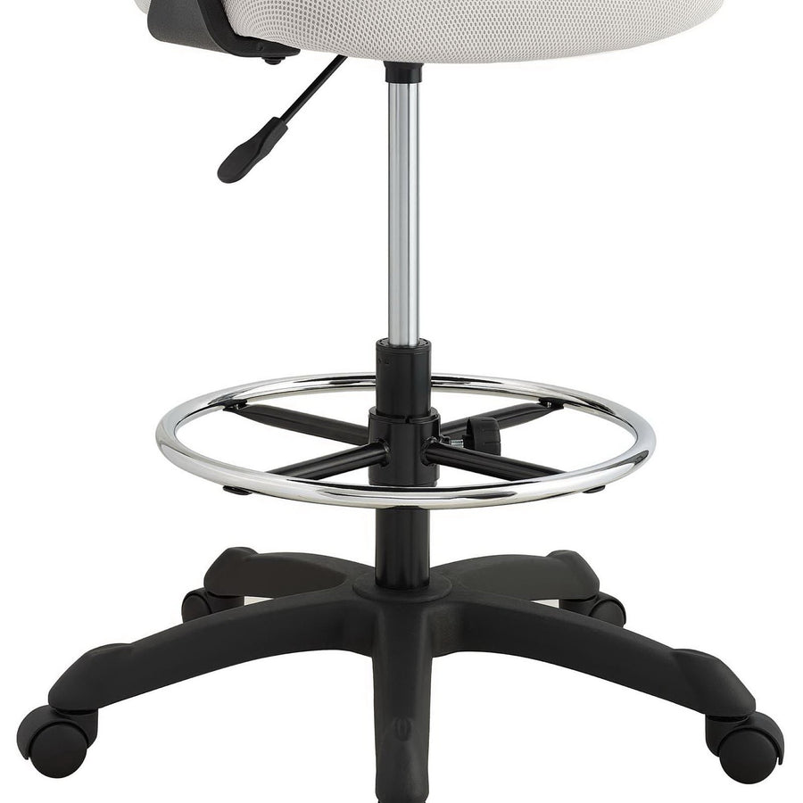 Christiansfeld Mesh Drafting Chair in Gray