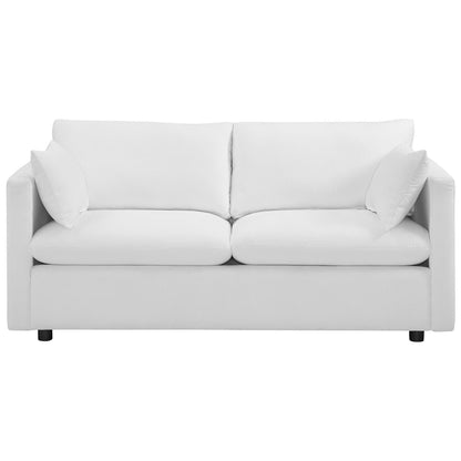 Activate Upholstered Fabric Sofa by Furniture for America
