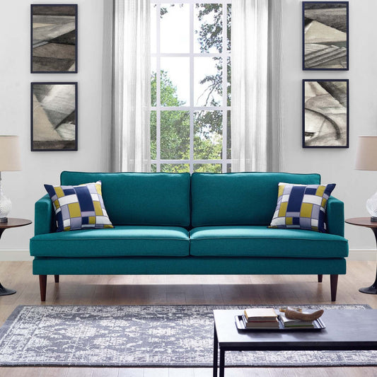 Agile Upholstered Fabric Sofa by Furniture for America