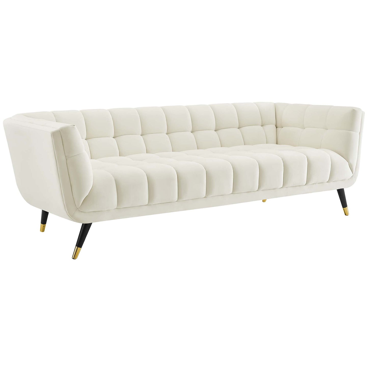 Adept Performance Velvet Sofa by Furniture for America