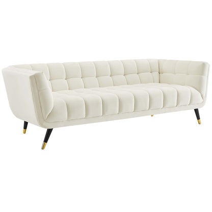 Adept Performance Velvet Sofa by Furniture for America