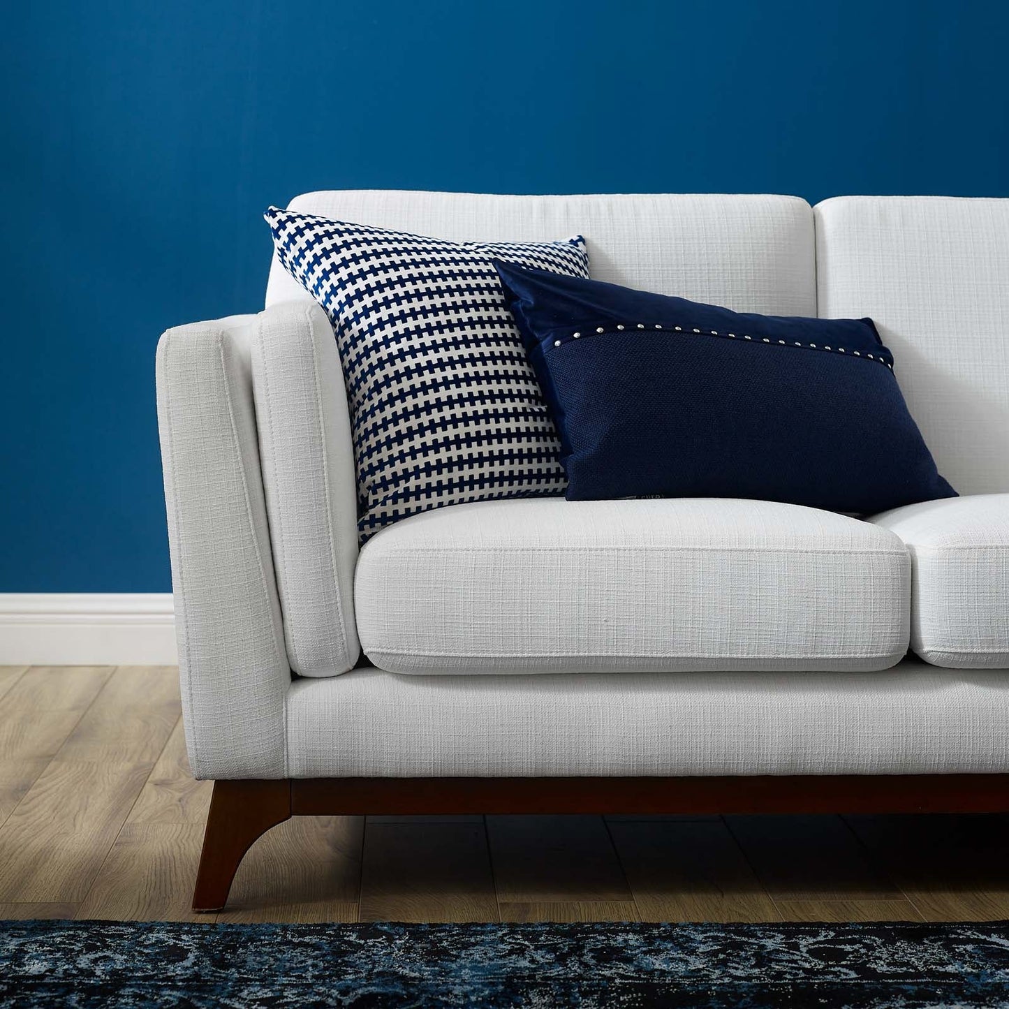 Chance Upholstered Fabric Sofa by Furniture for America