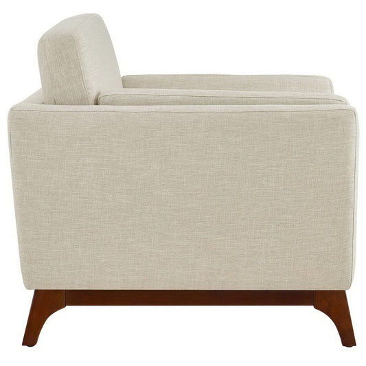 Chance Upholstered Fabric Armchair by Furniture For America