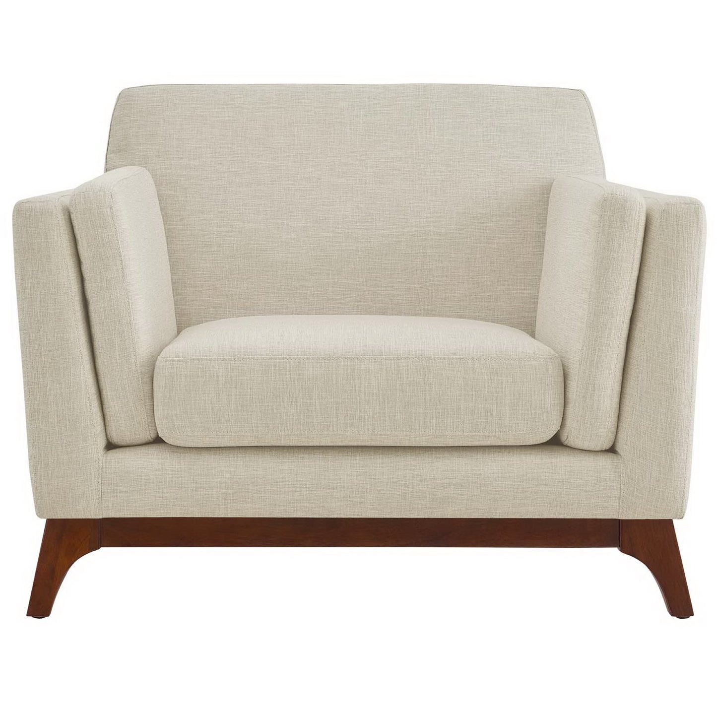 Chance Upholstered Fabric Armchair by Furniture For America