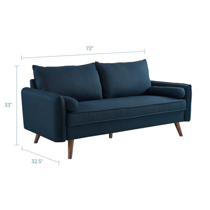 Revive Upholstered Fabric Sofa by Furniture for America