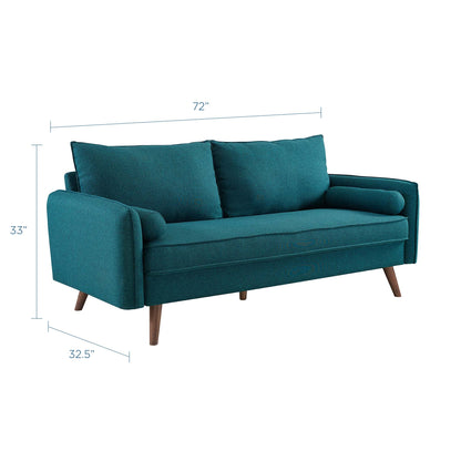 Revive Upholstered Fabric Sofa by Furniture for America