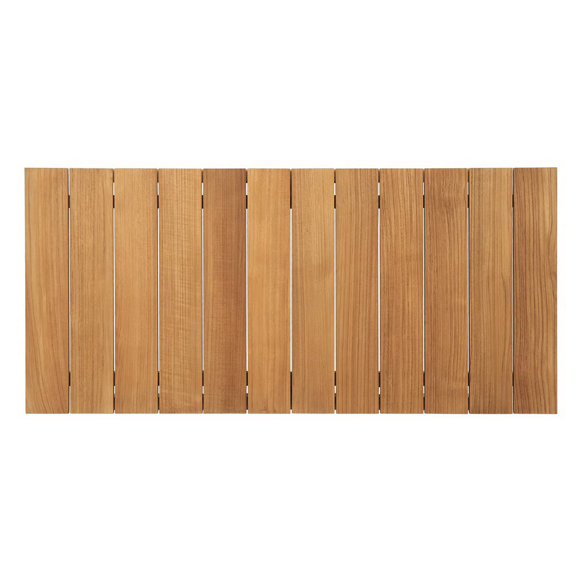 Bayport 4 Piece Outdoor Patio Teak Set in Natural White