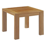 Cedar 6 Piece Outdoor Patio Teak Set in Natural White