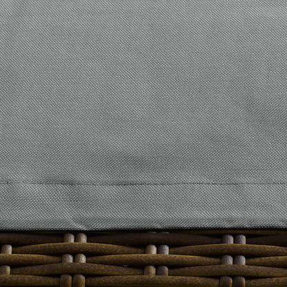 Immerse Siesta and Convene Canopy Daybed Outdoor Patio Furniture Cover by Furniture For America