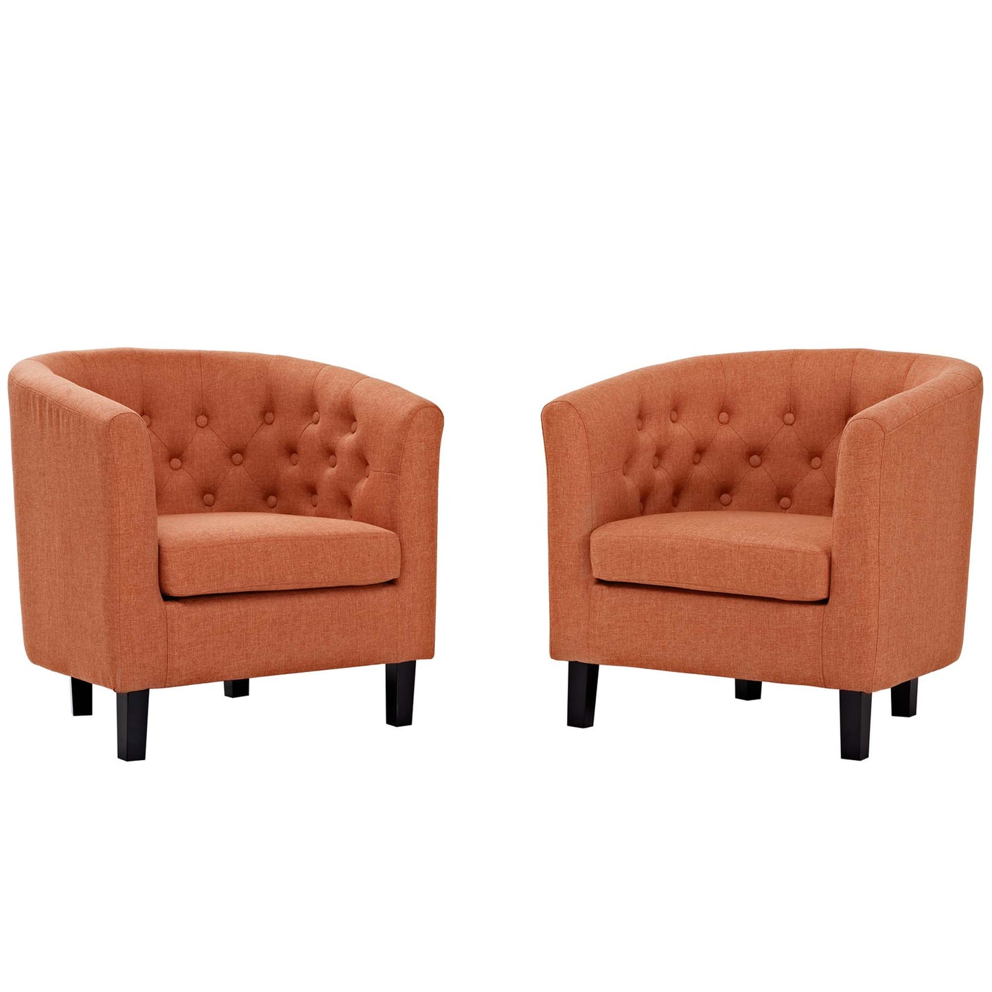 Prospect 2 Piece Upholstered Fabric Armchair Set by Furniture For America