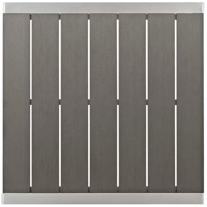 Shore 3 Piece Outdoor Patio Aluminum Pub Set by Furniture For America