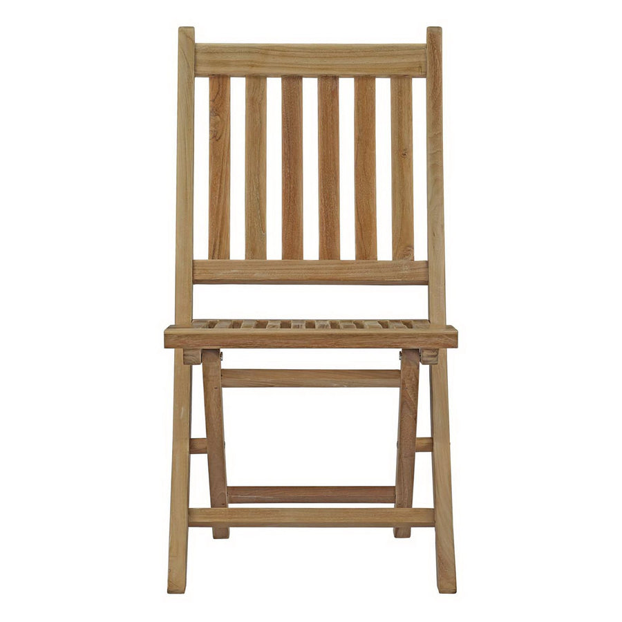 Cove 9 Piece Outdoor Patio Teak Dining Set in Natural