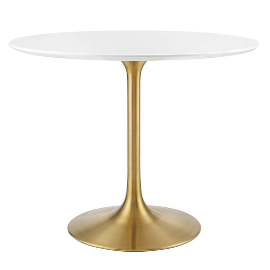 Lippa 36" Round Wood Dining Table by Furniture For America