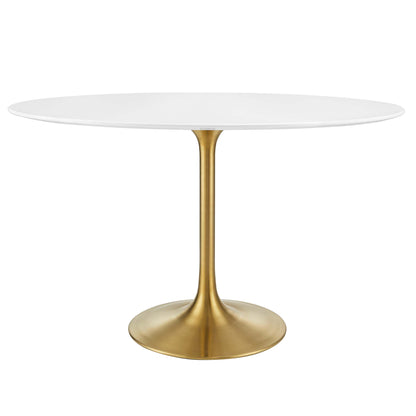 Lippa 48" Oval Wood Dining Table by Furniture For America