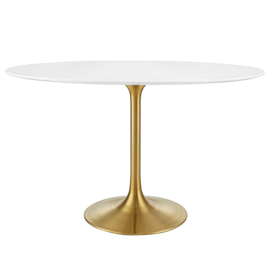 Lippa 48" Oval Wood Dining Table by Furniture For America