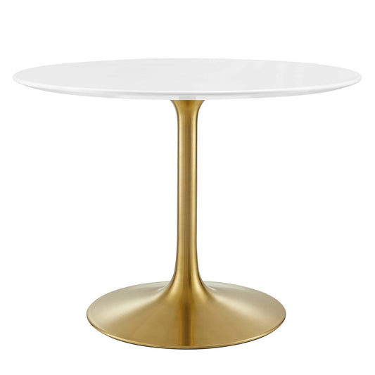 Lippa 40" Round Wood Dining Table by Furniture For America
