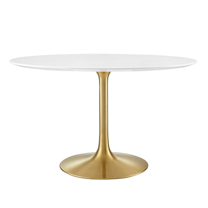 Lippa 48" Round Wood Dining Table by Furniture For America