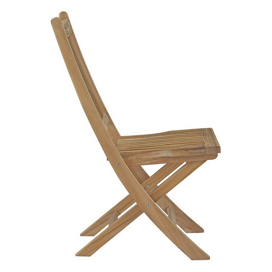 Cove 7 Piece Outdoor Patio Teak Dining Set in Natural