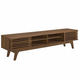Vera 70" Entertainment Center TV Stand in Walnut Walnut