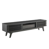 Vera 70" TV Stand in Charcoal