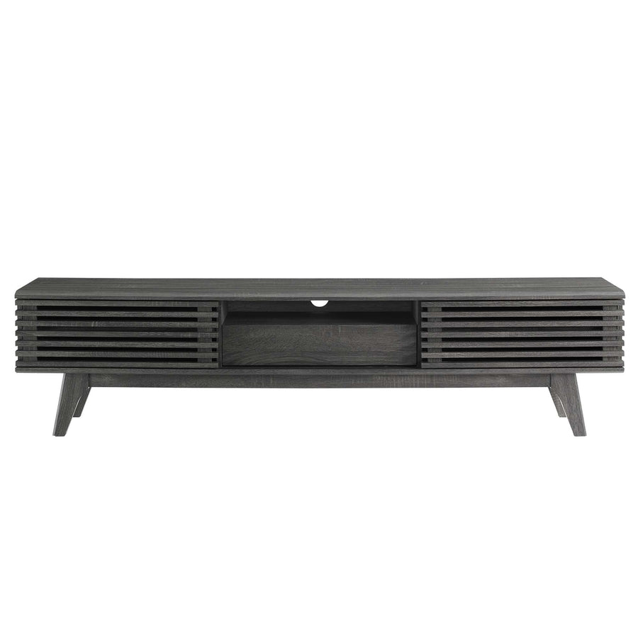 Vera 70" TV Stand in Charcoal