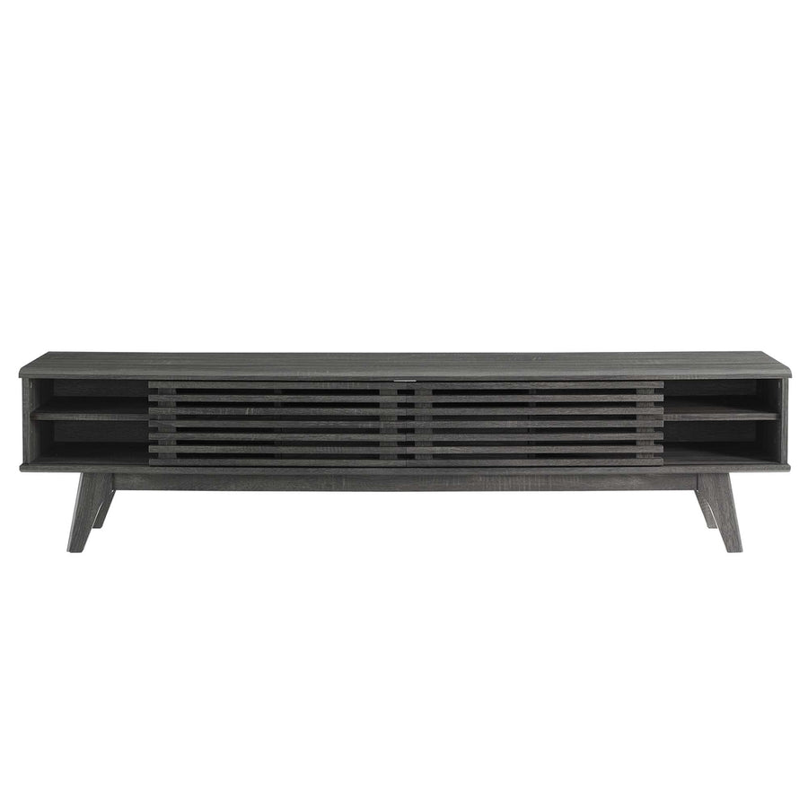 Vera 70" TV Stand in Charcoal