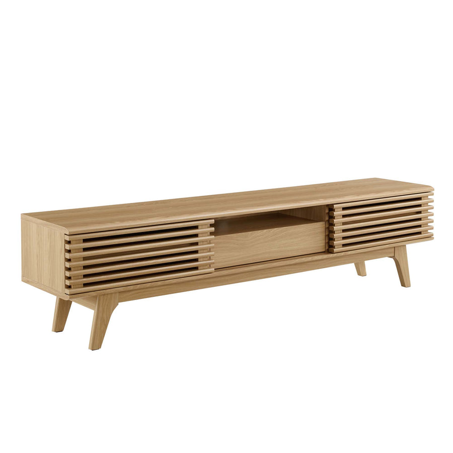 Vera 70" TV Stand in Oak