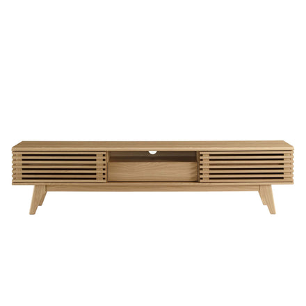 Render 70" TV Stand in Oak