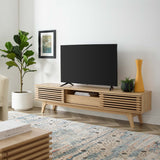 Vera 70" TV Stand in Oak