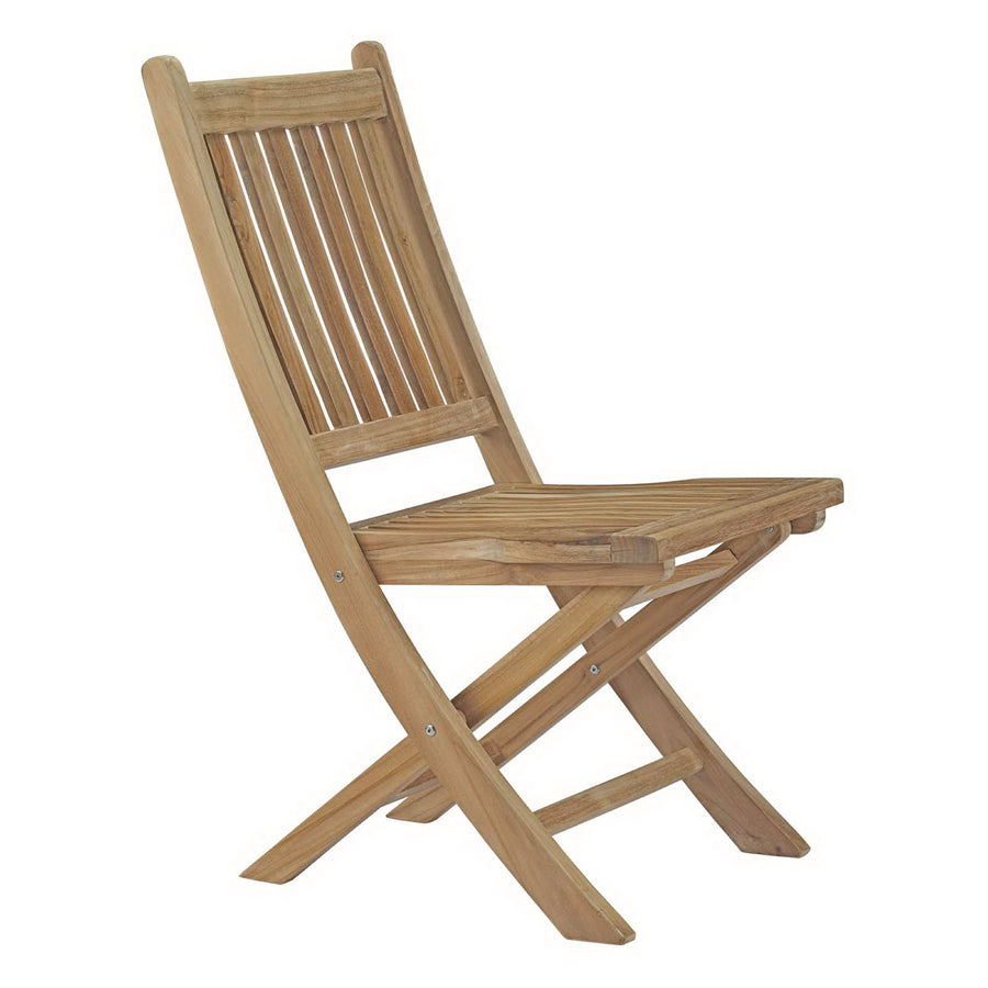 Cove 9 Piece Outdoor Patio Teak Dining Set in Natural