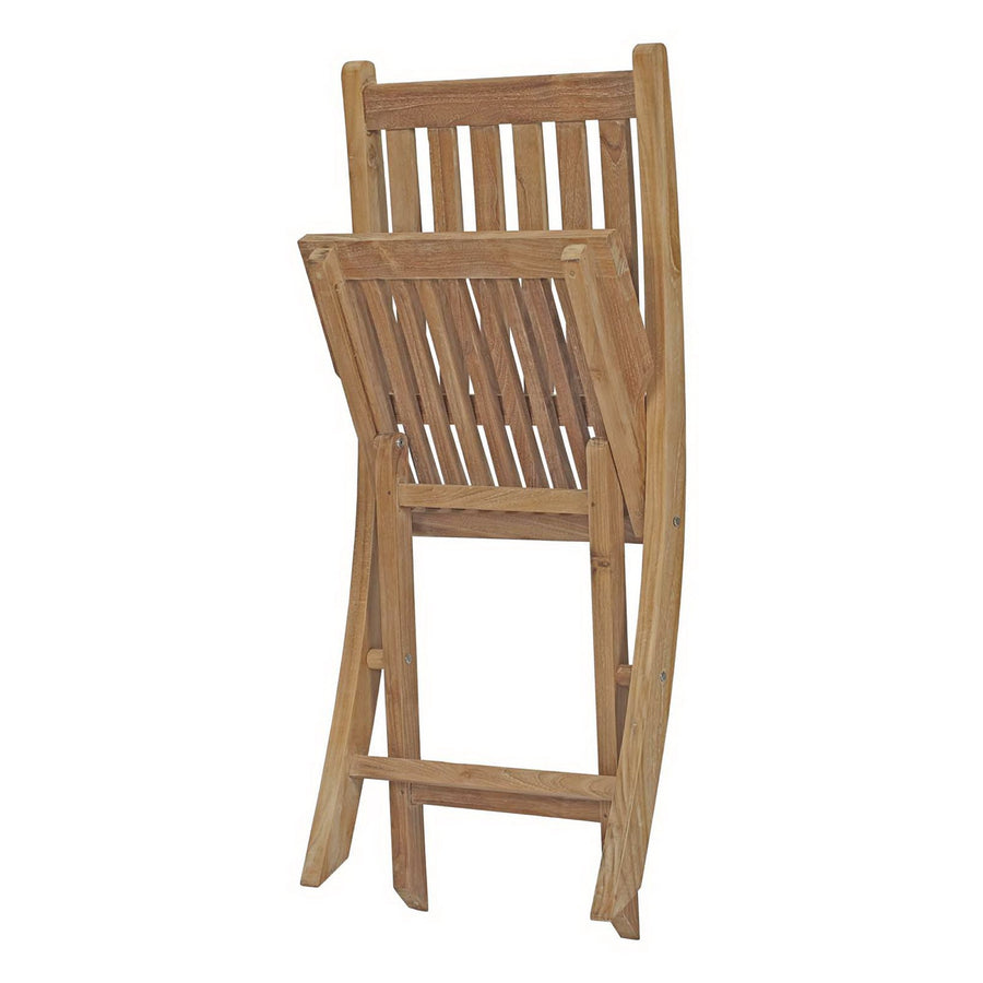 Cove 9 Piece Outdoor Patio Teak Dining Set in Natural