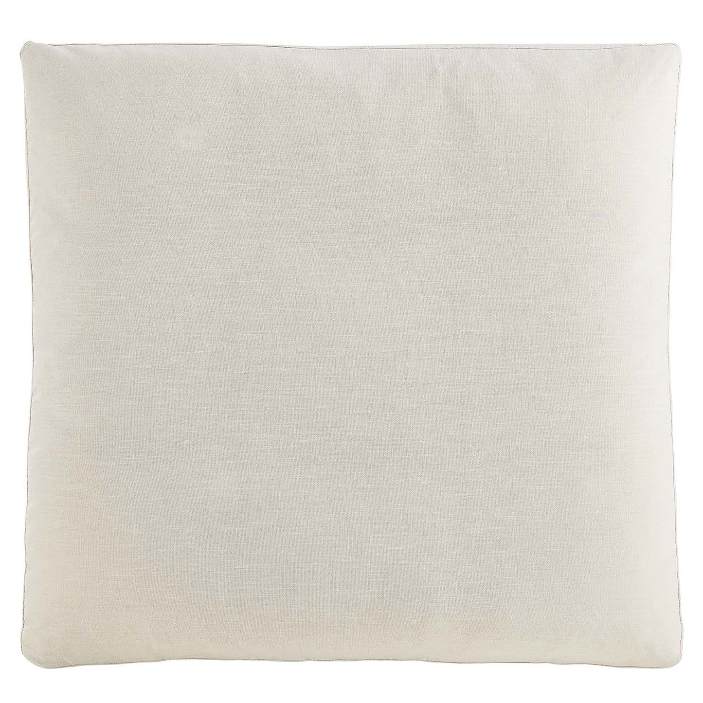 Linden Down Filled Overstuffed Ottoman in Light Beige
