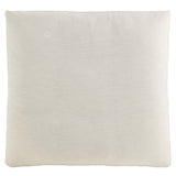 Linden Down Filled Overstuffed Ottoman in Light Beige