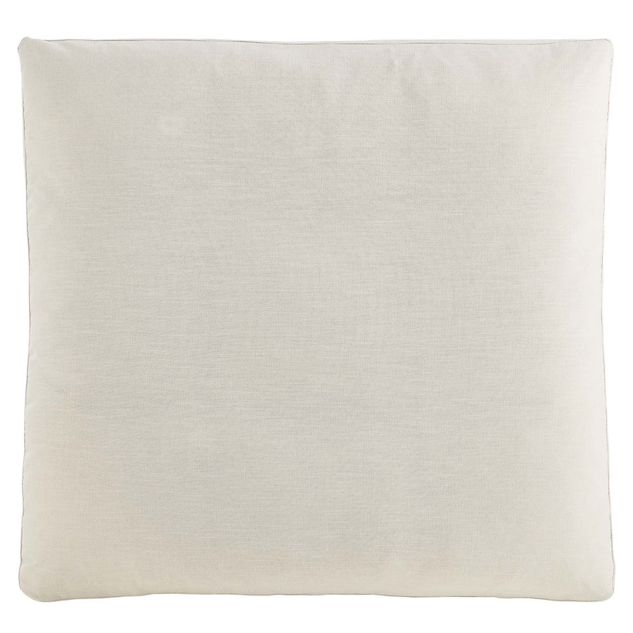 Linden Down Filled Overstuffed Ottoman in Light Beige