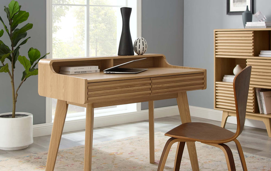 Vera Writing Desk in Oak