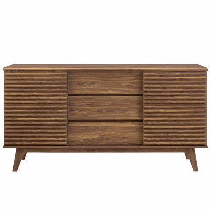 Render 63" Sideboard Buffet Table or TV Stand by Furniture For America