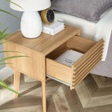 Vera End Table in Oak
