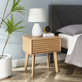 Vera End Table in Oak