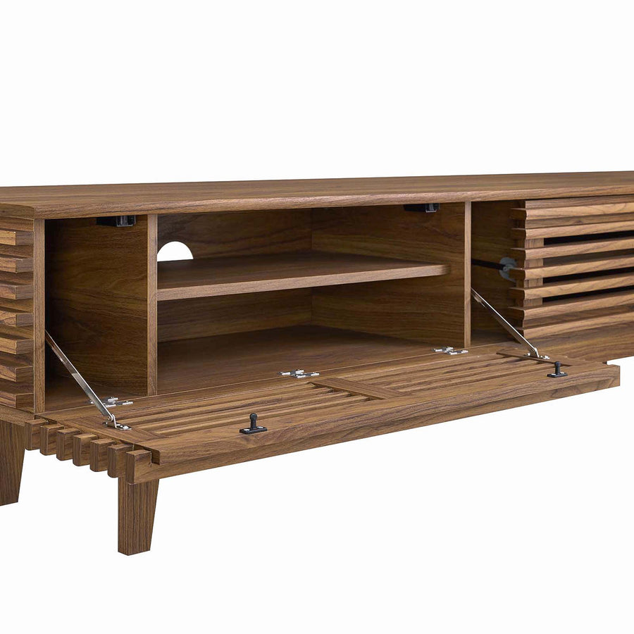 Vera 71" TV Stand in Walnut