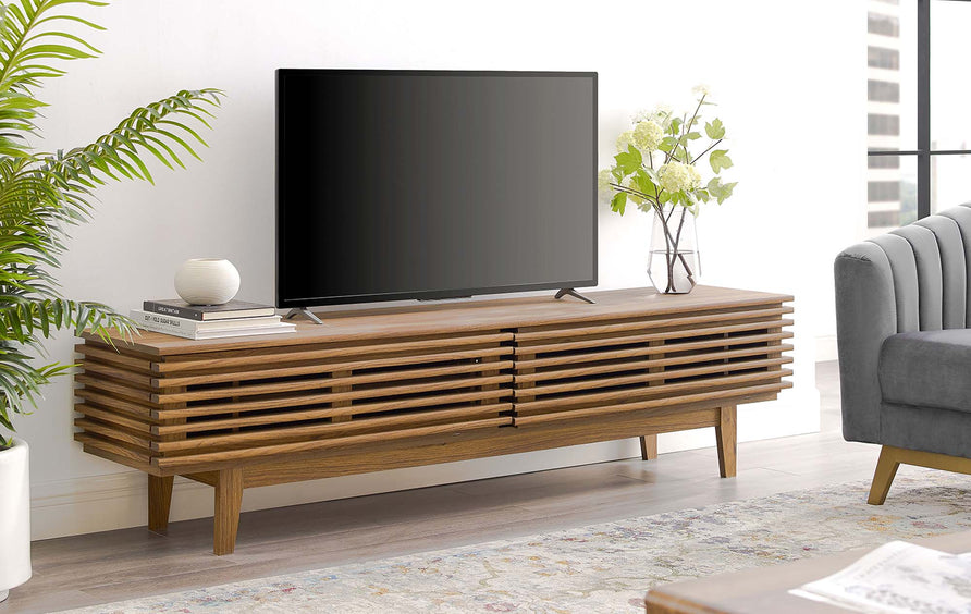 Vera 71" TV Stand in Walnut