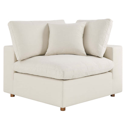 Commix 2 Piece Down Filled Overstuffed Sectional Sofa Set by Furniture for America