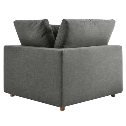 Commix 3 Piece Down Filled Overstuffed Sectional Sofa Set by Furniture for America