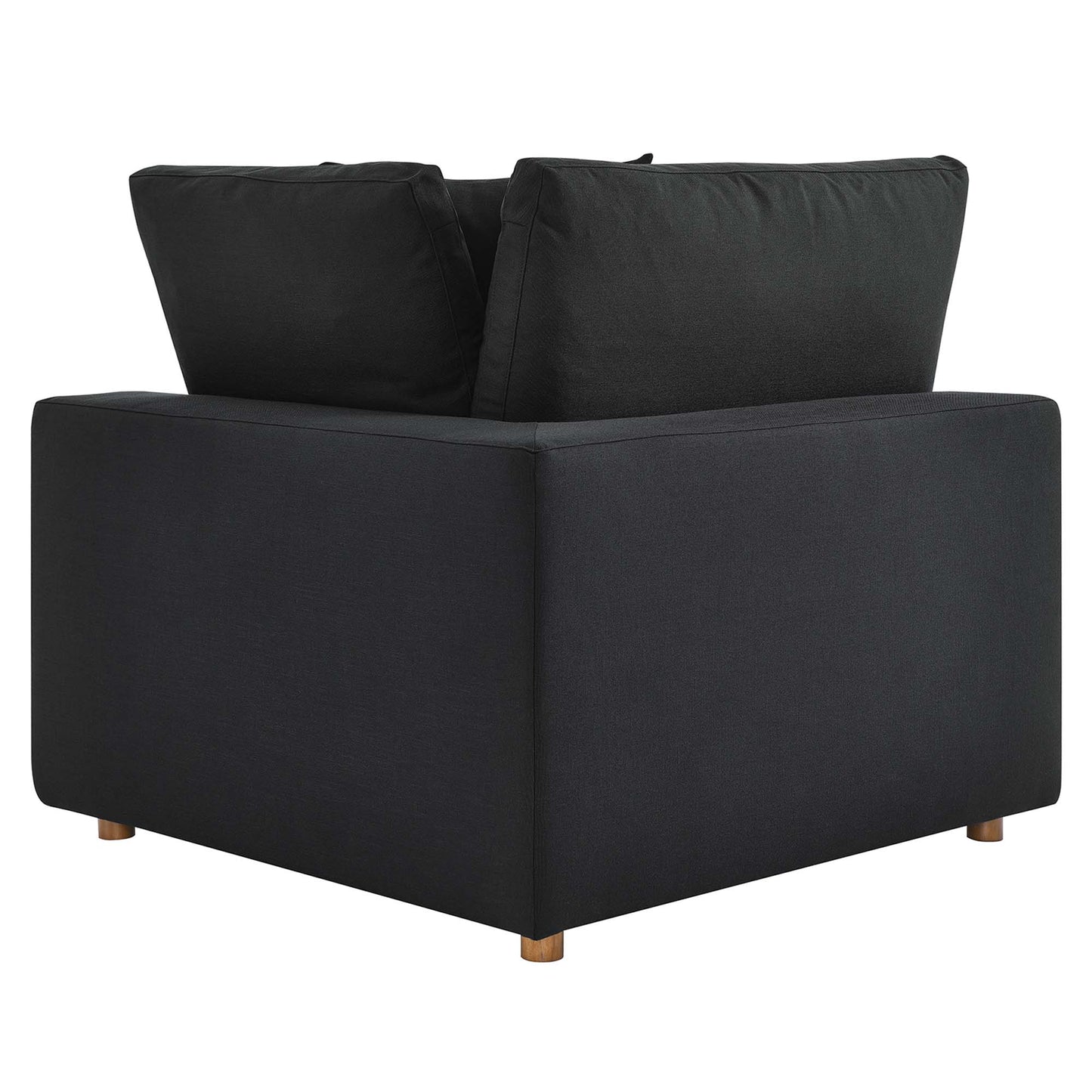 Commix 5-Piece Down Filled Overstuffed Armless Sectional Sofa by Furniture for America